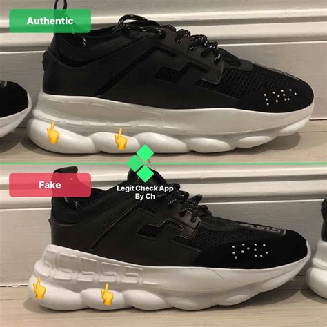 versace chain reaction sneakers real vs fake|versace chain reaction pandabuy.